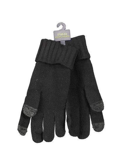 Ralph Lauren Black Wool Men's Glove