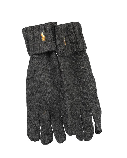 Ralph Lauren Grigio Wool Men Glove