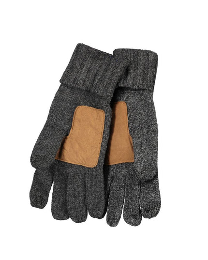 Ralph Lauren Grigio Wool Men Glove