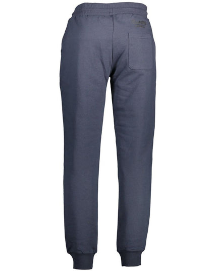 Cavalli Class Blue Cotton Pant