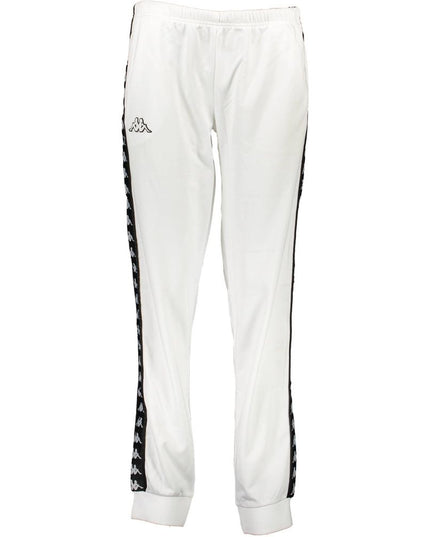Kappa White Polyester Women's Track Pant