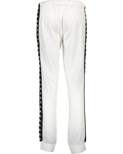 Kappa White Polyester Women's Track Pant