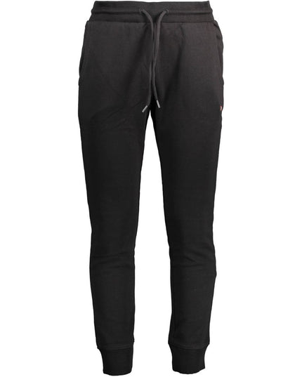 Napapijri Black Cotton Men's Track Pant