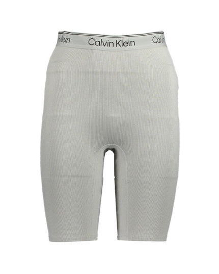 Calvin Klein Gray Polyester Pant