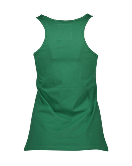 Silvian Heach Green Cotton Tank Top