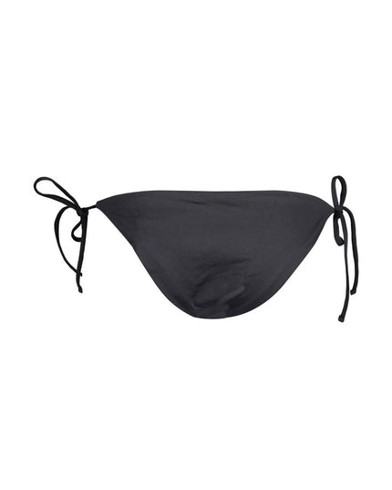 Karl Lagerfeld Black Elastane Swimwear