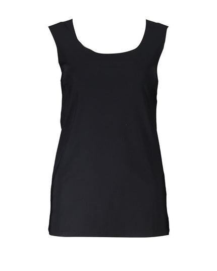 Patrizia Pepe Black Elastane Tank Top