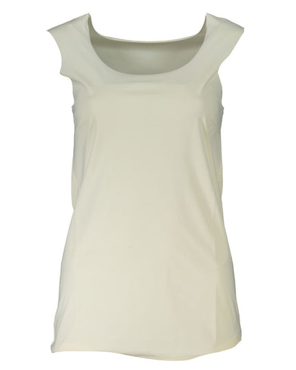 Patrizia Pepe White Elastane Tank Top