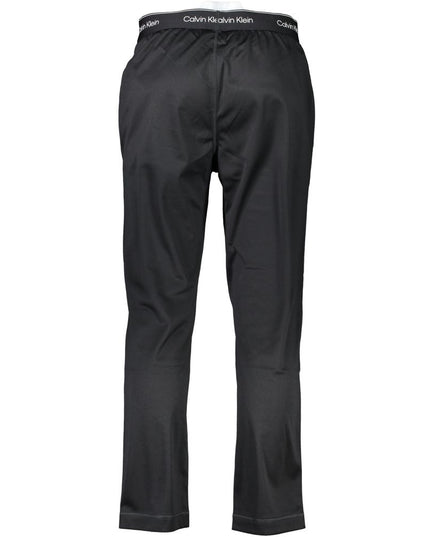 Calvin Klein Black Polyester Men's Track Pant