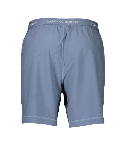 Calvin Klein Blu Polyester Men's Track Pant