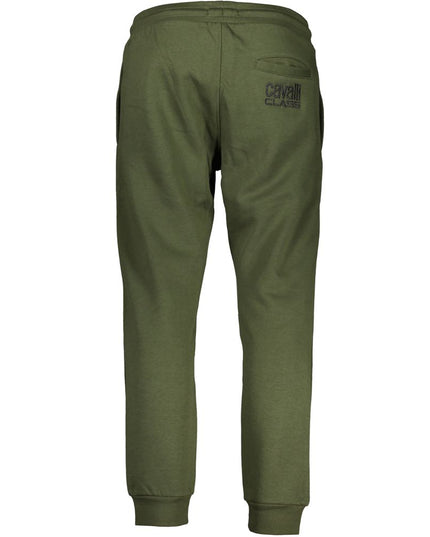Cavalli Class Verde Polyester Men's Sweatpant