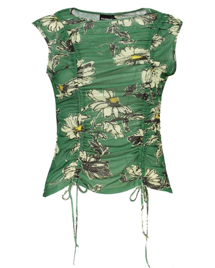 Desigual Verde Polyester Woman Tank Top