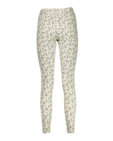 Fila White Cotton Women's Legging