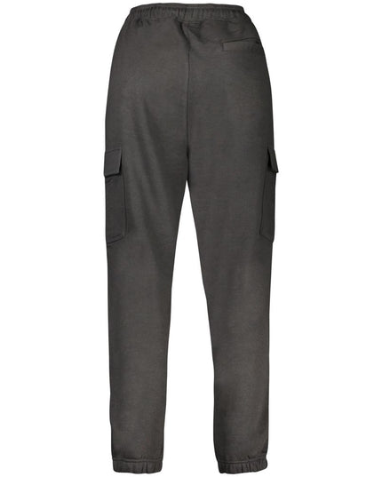 Fila Black Cotton Men Track Pant