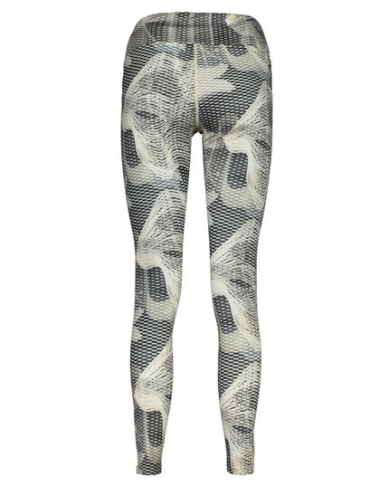 Fila Black Polyester Women Legging