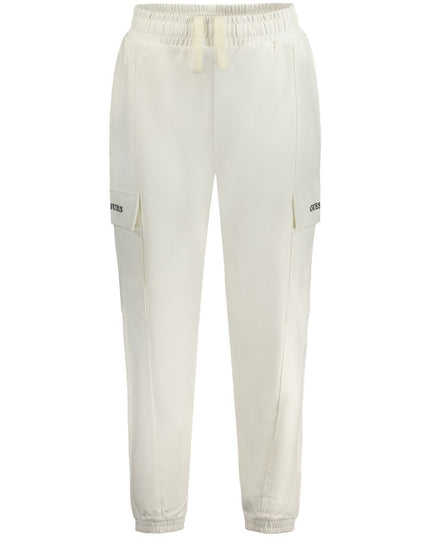 Guess Jeans White Cotton Pant