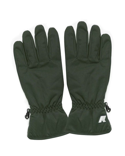 K-WAY Green Polyester Glove