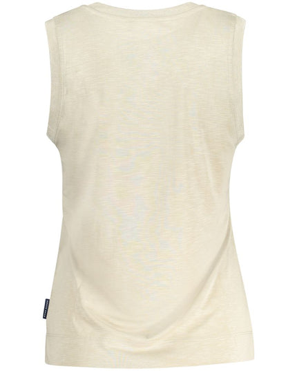 North Sails Beige Polyester Tank Top