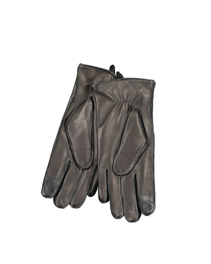 Calvin Klein Black Wool Glove