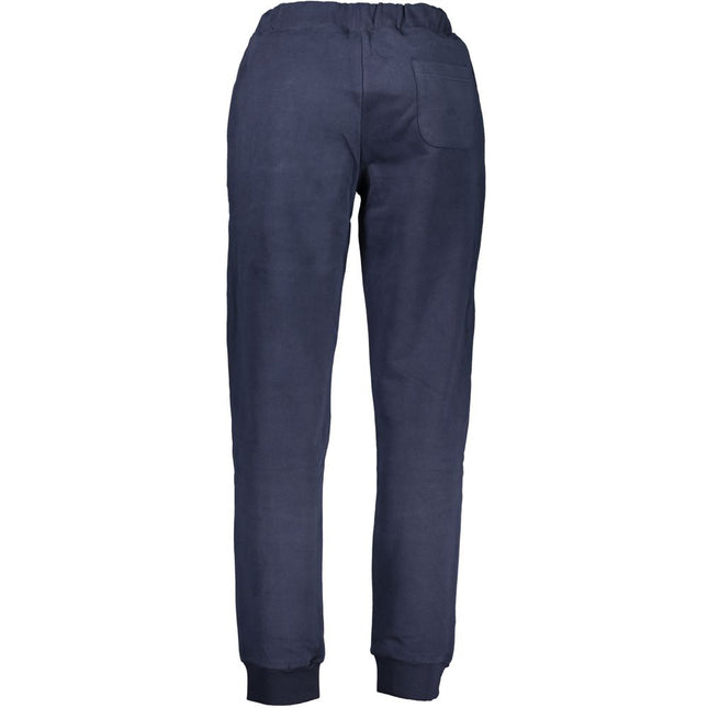 La Martina Blue Cotton Pant