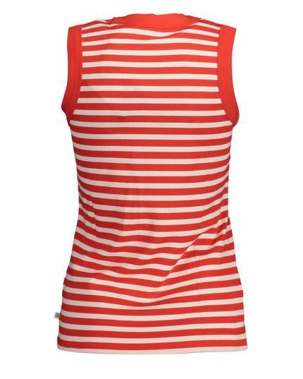 Gant Red Cotton Tank Top