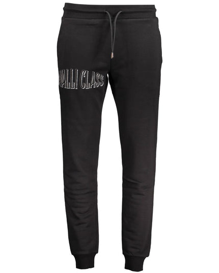 Cavalli Class Black Cotton Pant