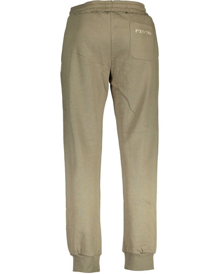 La Martina Green Cotton Pant
