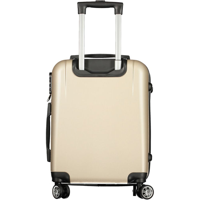 Laura Biagiotti Gold Polyethylene Luggage And Travel