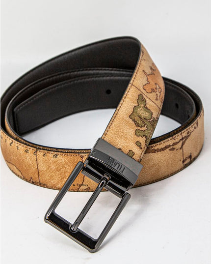 Alviero Martini Prima Classe Brown Leather Regular Belt