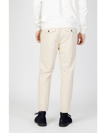 Borghese Beige Nylon Casual Pants