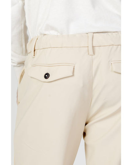 Borghese Beige Nylon Casual Pants