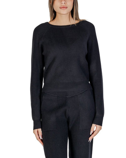 Cleré Black Viscose Sweater