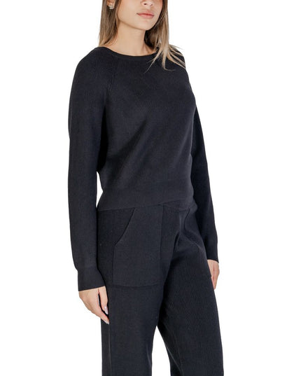 Cleré Black Viscose Sweater