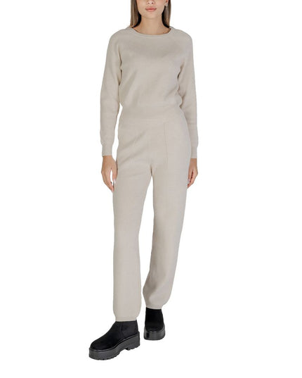 Cleré Beige Viscose Sweater