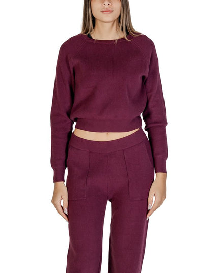 Cleré Purple Viscose Sweater