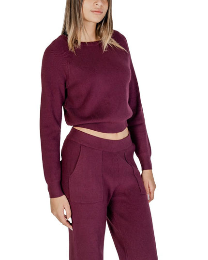 Cleré Purple Viscose Sweater