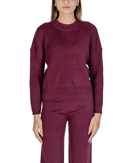 Cleré Purple Viscose Sweater