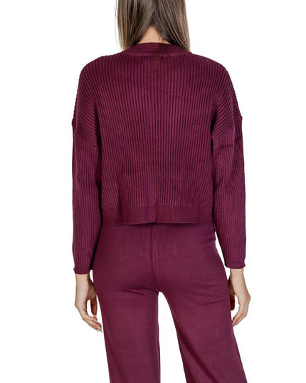 Cleré Purple Viscose Sweater