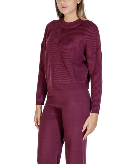 Cleré Purple Viscose Sweater