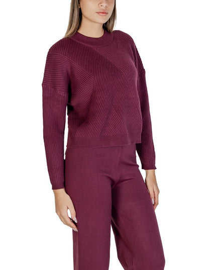 Cleré Purple Viscose Sweater