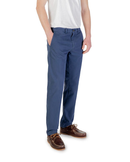 Borghese Blue Cotton Skinny Pants