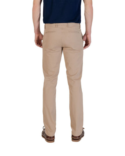 Borghese Beige Cotton Skinny Pants