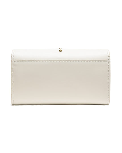 PINKO White Leather One Simply Love Mini Bag