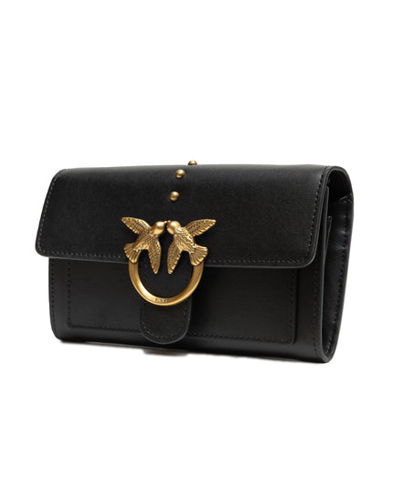PINKO Black Mini Love Bag One Simply