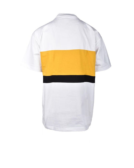 Diesel White Cotton Sweatshirt