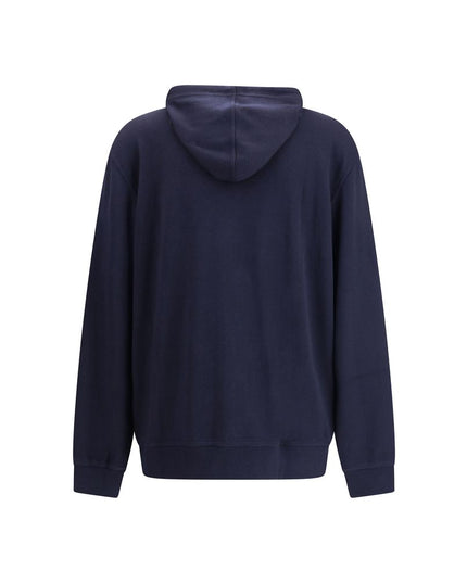 Brunello Cucinelli Blue Cashmere Sweatshirt