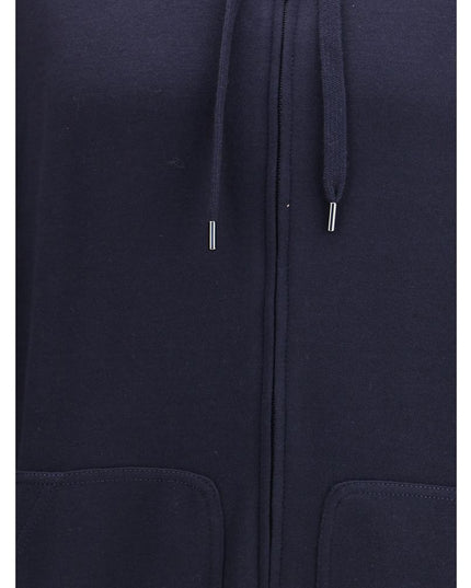 Brunello Cucinelli Blue Cashmere Sweatshirt