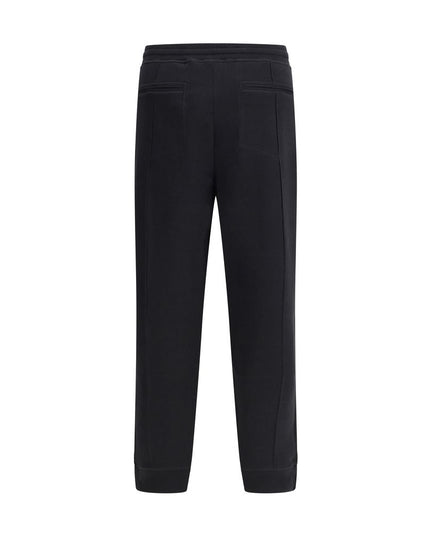 Brunello Cucinelli Black Cotton Joggers (Workout Pants)