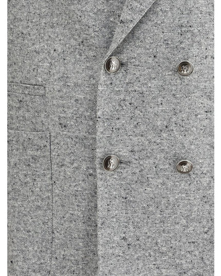 Brunello Cucinelli Gray Wool Blazer