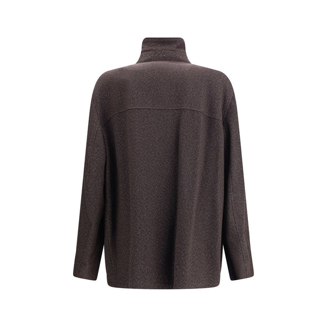Brunello Cucinelli Brown Cashmere Coat